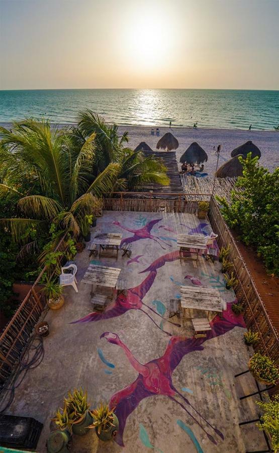 Hotel Gutierrez Celestun Bagian luar foto